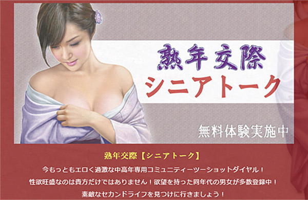 シニアトークの解説